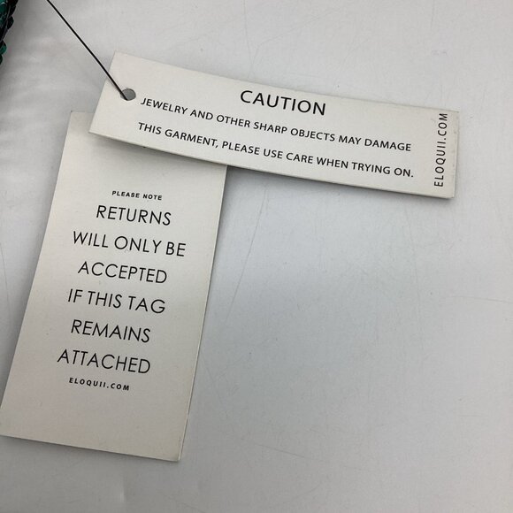 NWT ELOQUII Long Sleeve V-Neck Reversible Sequin Dress Silver Green Sz 24 Party - Picture 9 of 13